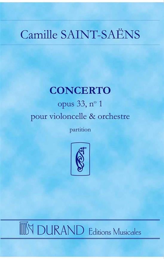Concerto N 1 Op 33, Pour Violoncelle Et Orchestra
